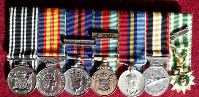 miniature medals set